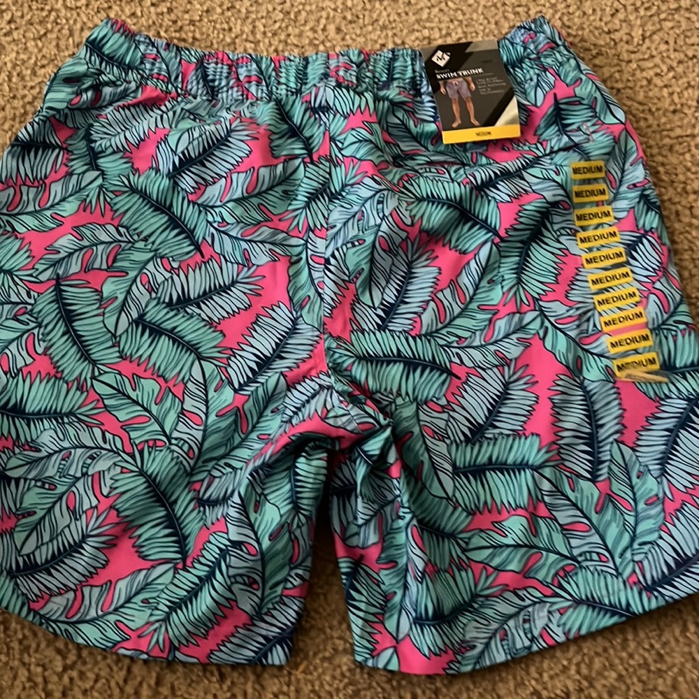 2 pair Brand new mens swim shorts. PRICE IS FOR BOTH - Picture 4 of 4